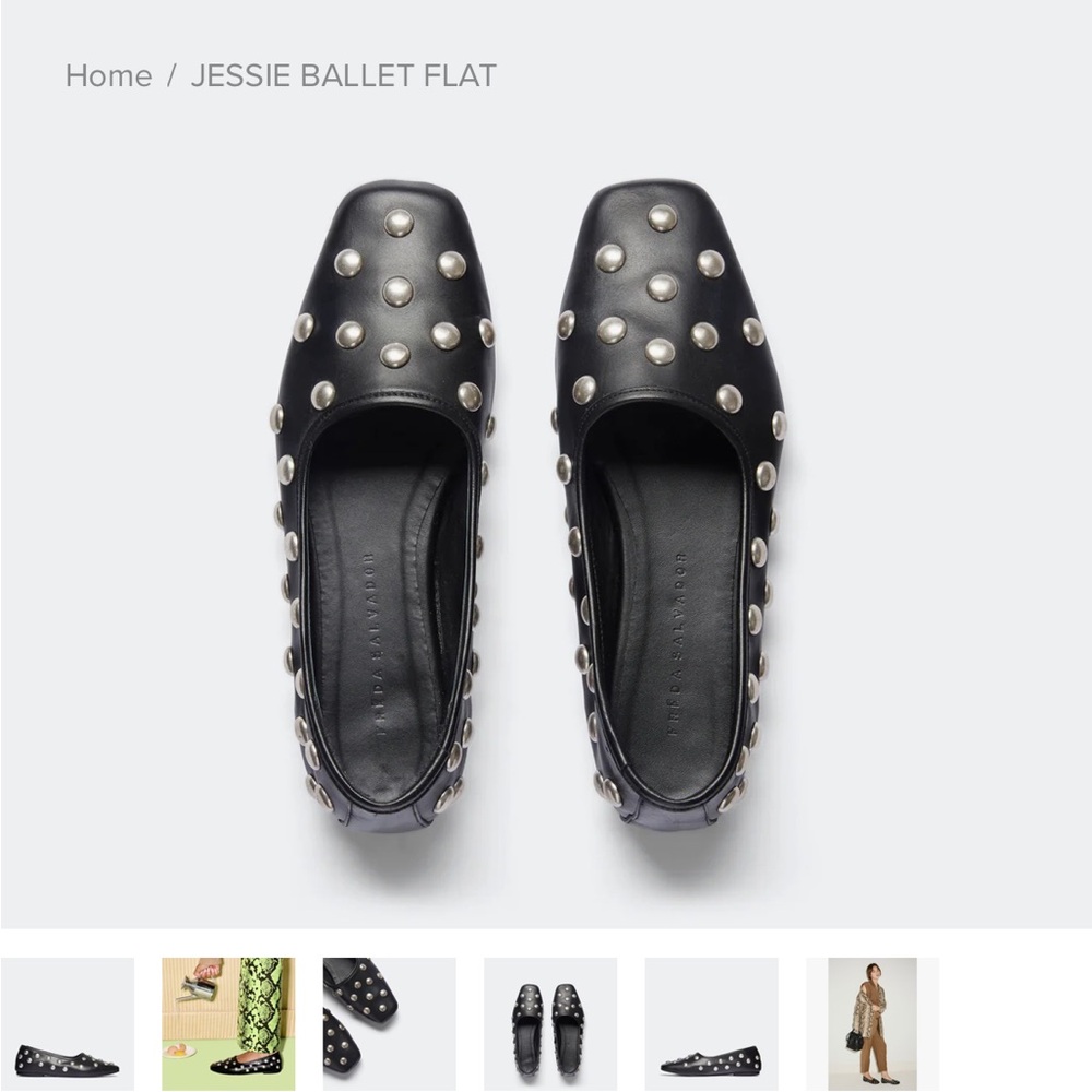 Freda Salvador Jessie Ballet Flat Size 8 NEVER WORN